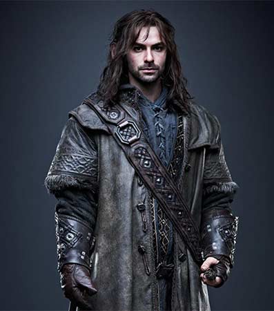 Photograph of a dwarf in The Hobbit