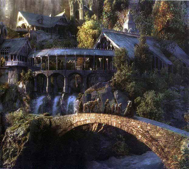 Rivendell, as portrayed in The Hobbit